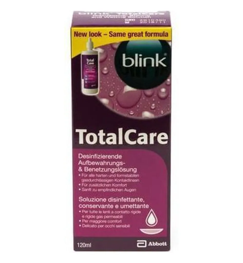 Blink Total care solution & lenscas sette (120 ml)