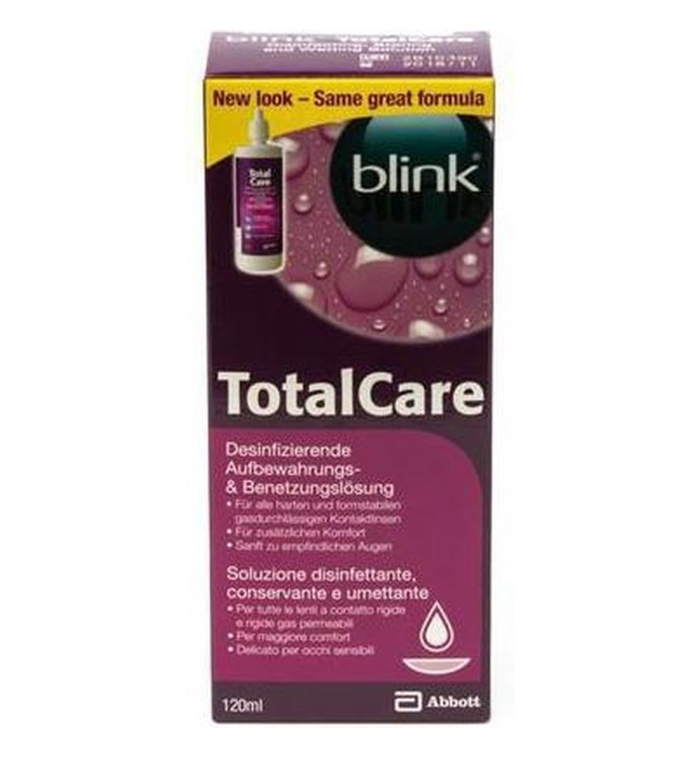 Blink Total care solution & lenscas sette (120 ml)