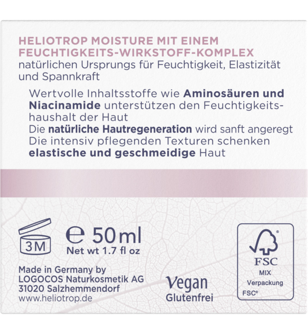 Heliotrop Moisture dagcreme (50 ml) - image 2