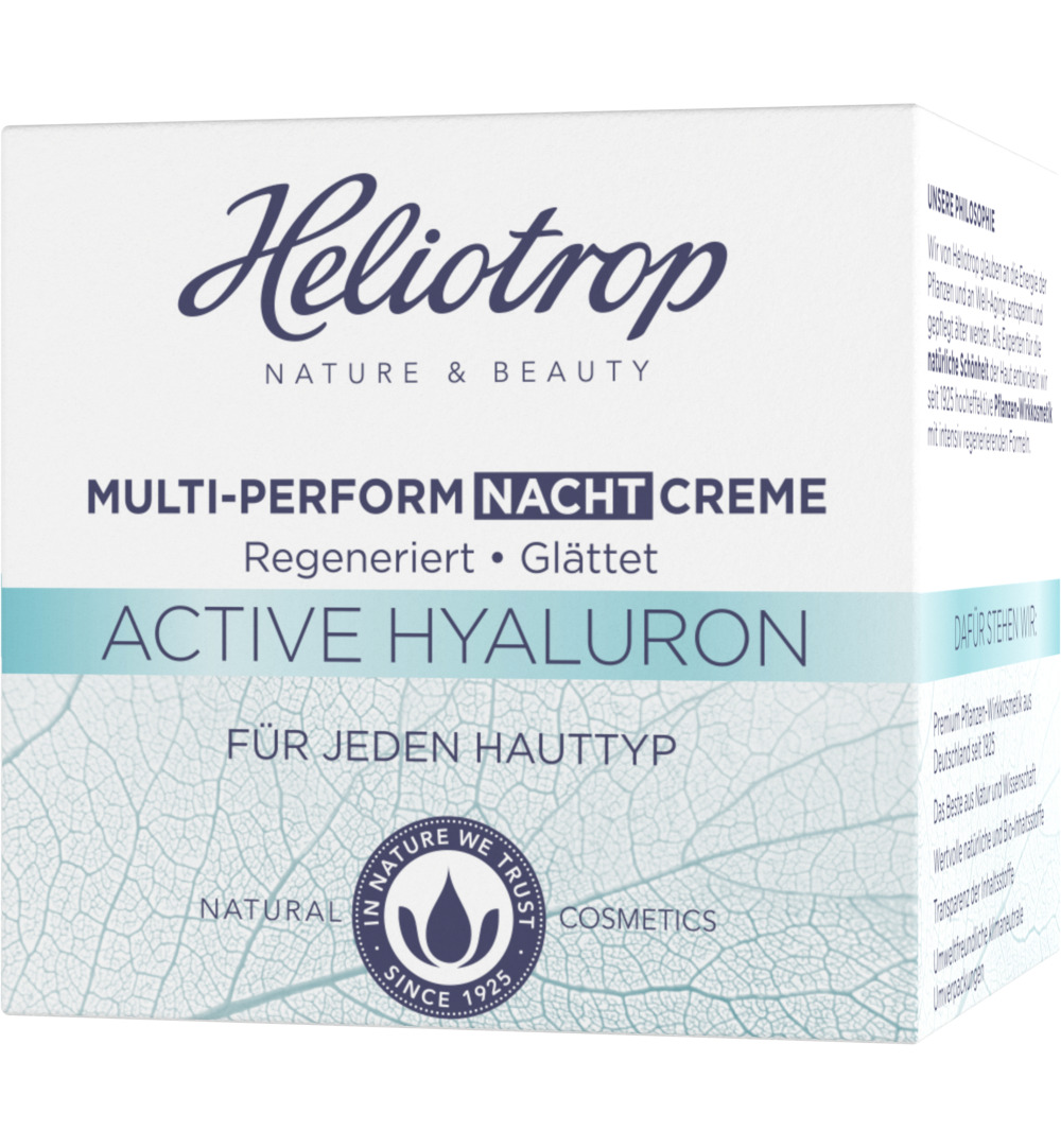 Heliotrop Active hyaluron multi perform nachtcreme (50 ml)
