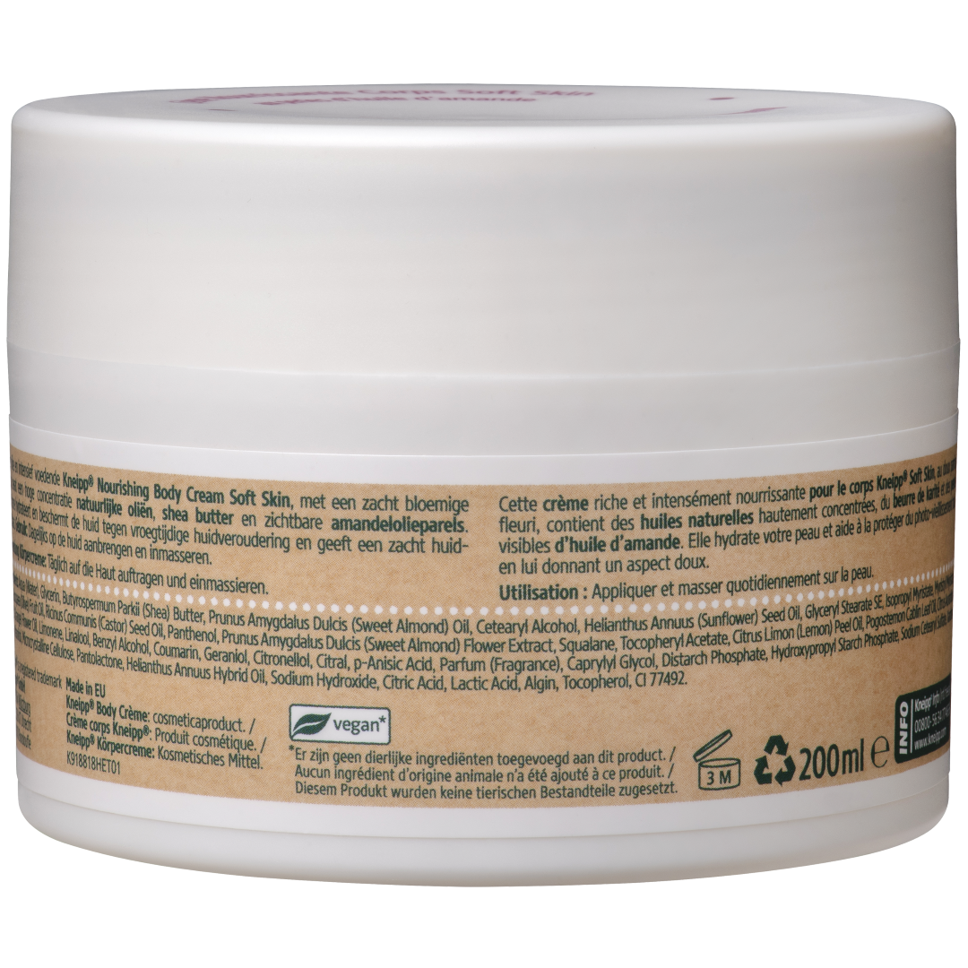 Kneipp Nourishing body creme soft skin (200 ml)