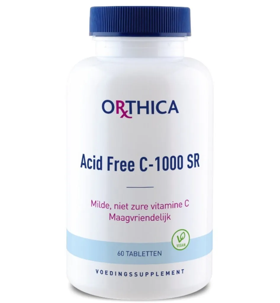 Orthica Acid Free C-1000 SR (60 tabletten)