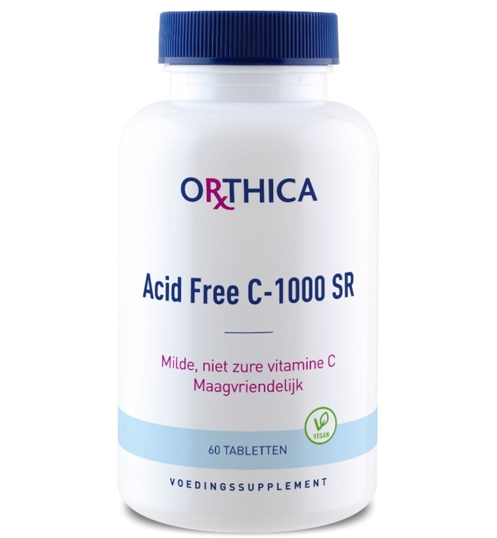 Orthica Acid Free C-1000 SR (60 tabletten)