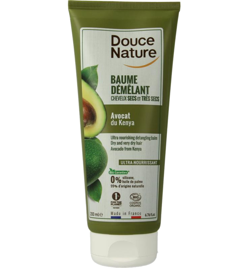 Douce Nature Conditioner verzorgend avocado bio (200 ml)