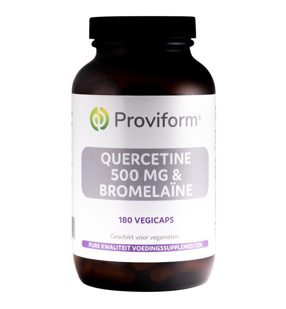Proviform Quercetine 500 Mg & Bromelaine (180 vega capsules)