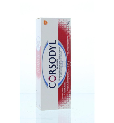 Corsodyl Tandgel 1% (50 gr)