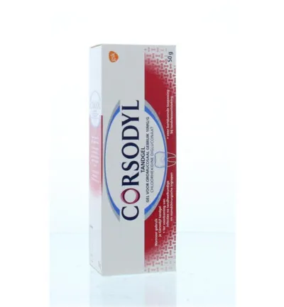 Corsodyl Tandgel 1% (50 gr)