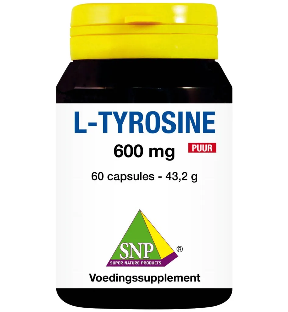 Snp L-Tyrosine 600 mg puur (60 capsules)
