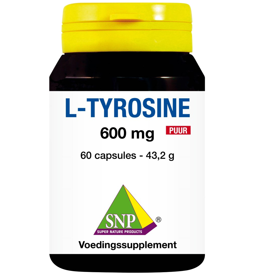 Snp L-Tyrosine 600 mg puur (60 capsules)