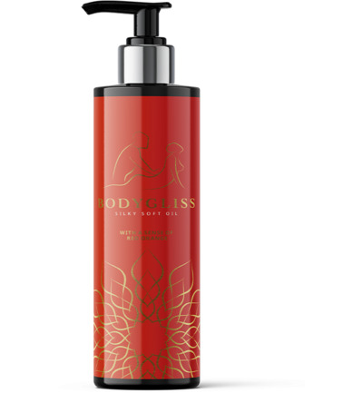 BodyGliss Silky soft massageolie red orange (150 ml)