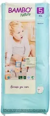 Bambo Nature Babyluier junior 5 12-18 kg (44 stuks)