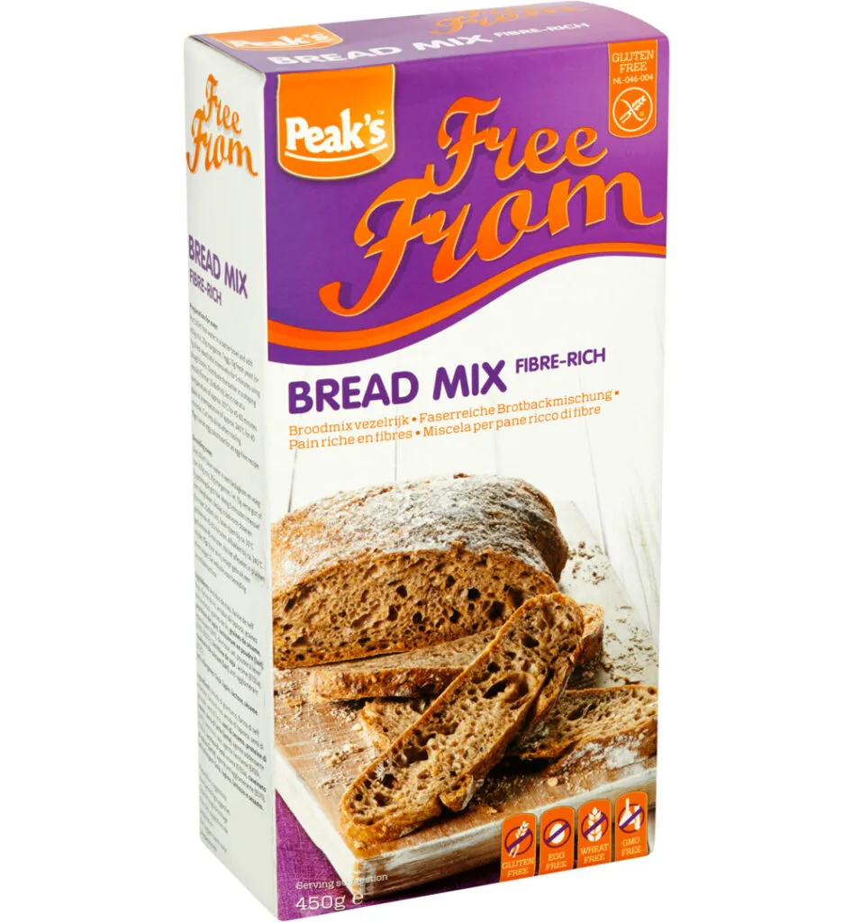 Peaks Broodmix Vezelrijk Glutenvrij (450 gr)