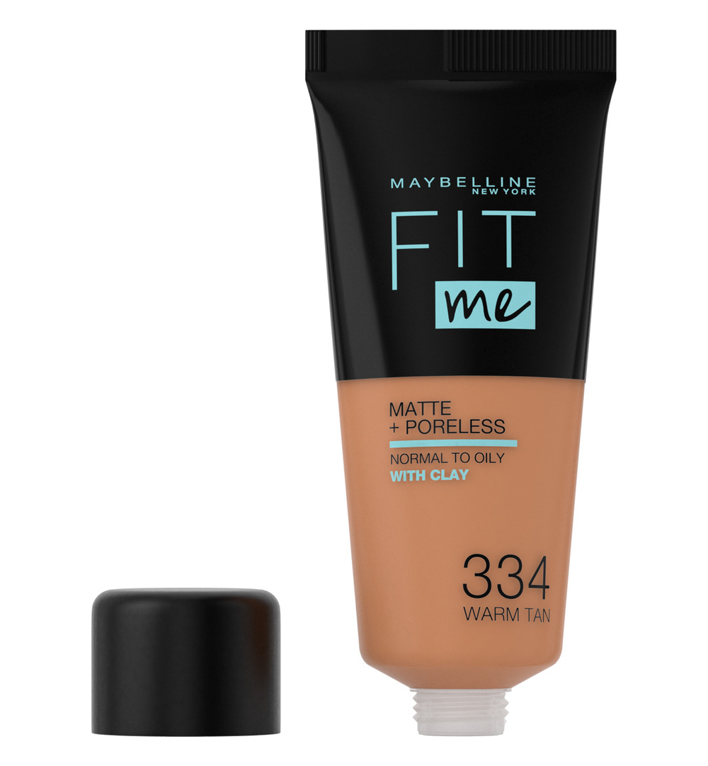 Maybelline New York Fit Me matte & poreless foundation 334 warm tan (1 stuk) - image 5