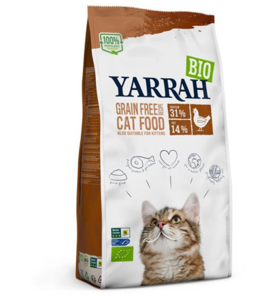 Yarrah Kattenvoergrainfree Bio (800 gr)