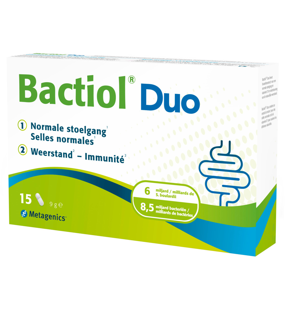 Metagenics Bactiol Duo NF (15 capsules)