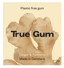 True Gum Ginger & turmeric (21 gr)