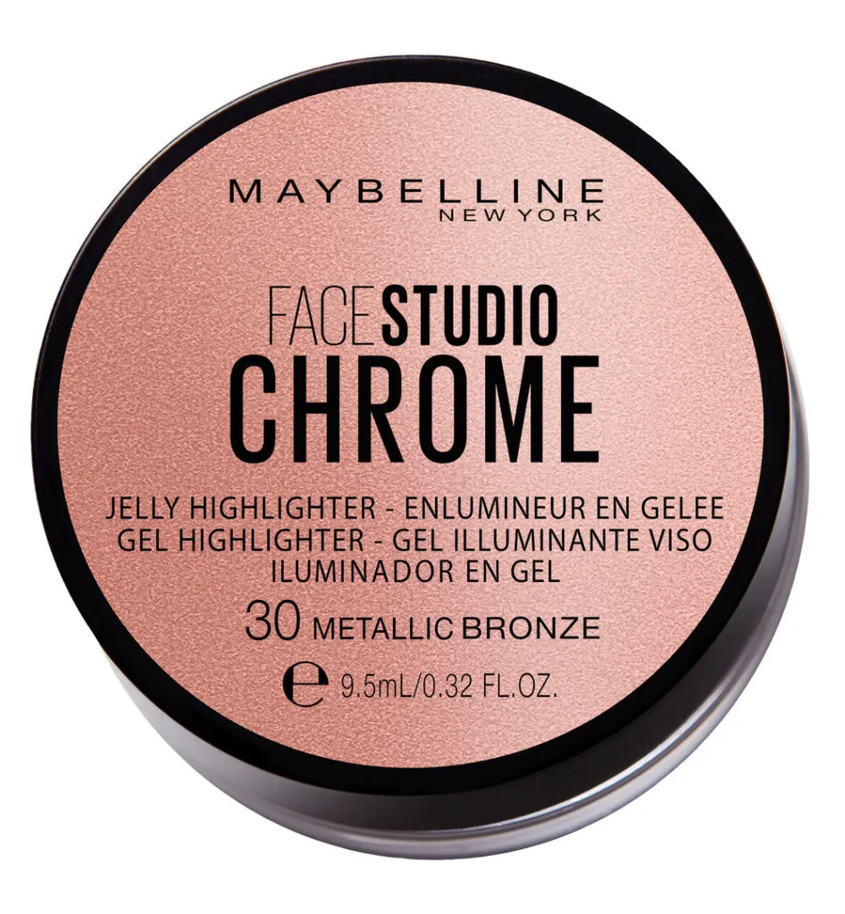 Maybelline New York Chrome jelly highlight 30 metallic bronze (1 stuk)