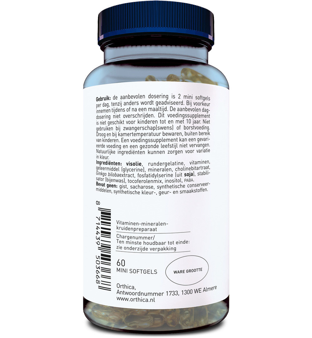 Orthica Multi 65+ (60 softgels)