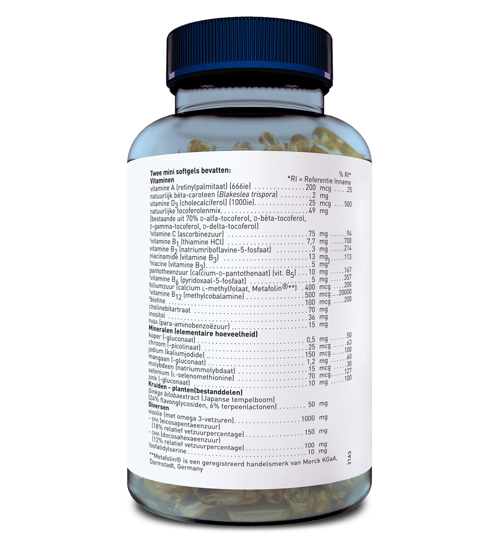 Orthica Multi 65+ (120 softgels)