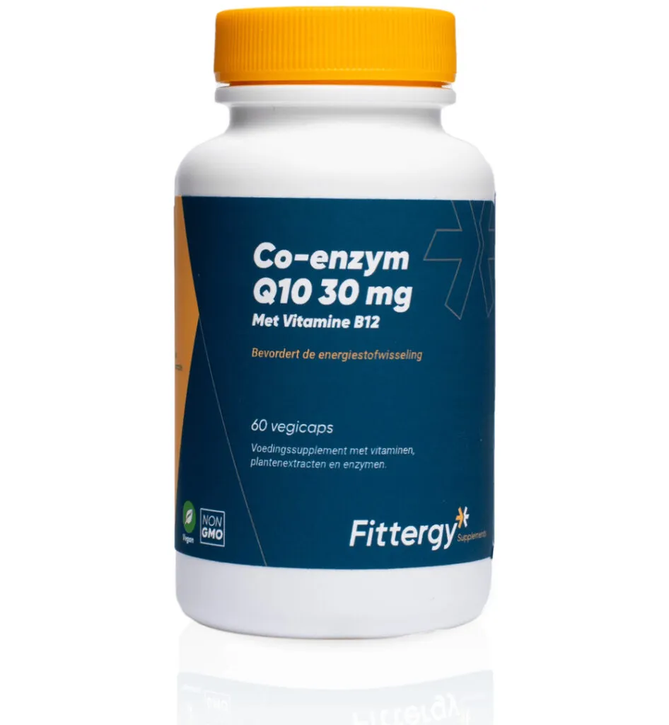 Fittergy Co-Enzym Q10 30mg Met Vitamine B12 (60 capsules)