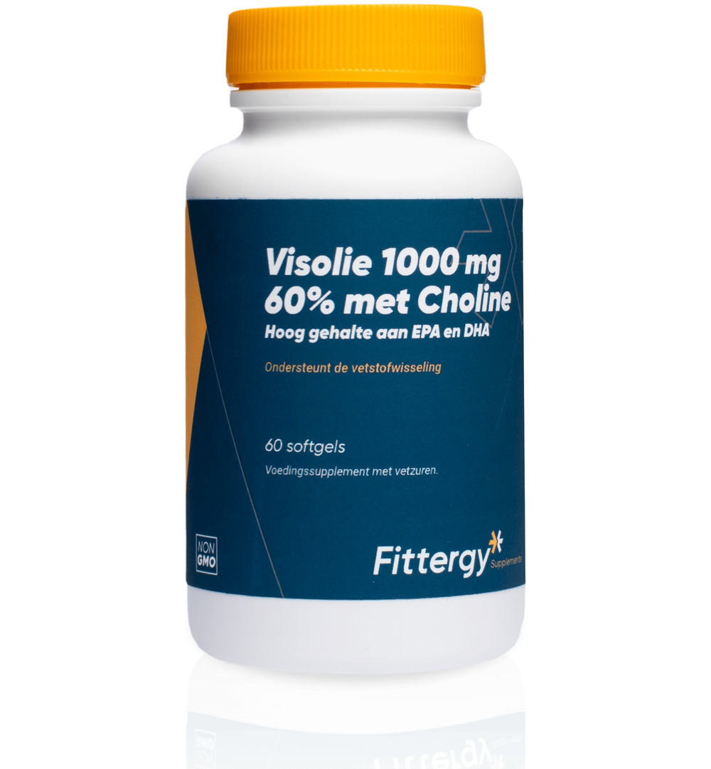 Fittergy Visolie 1000Mg 60% Met Choline (60 Softgels)