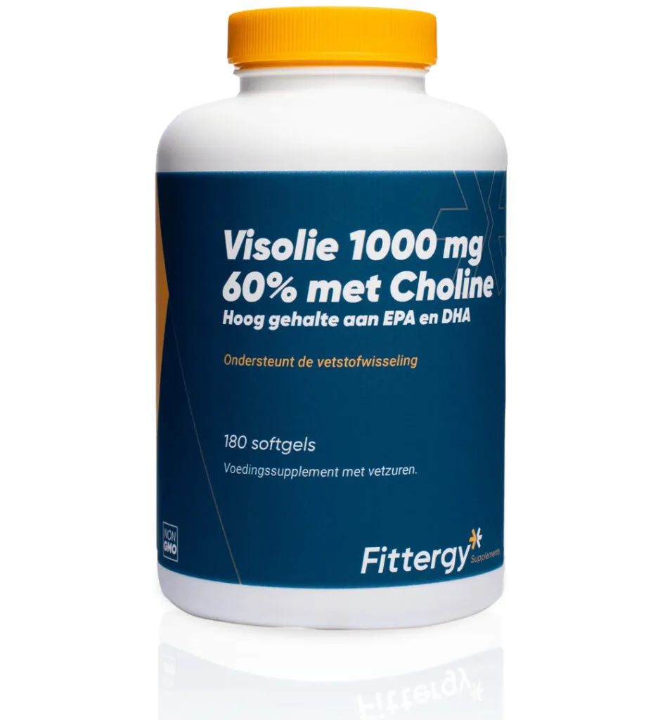 Fittergy Visolie 1000Mg 60% Met Choline (180 Softgels)