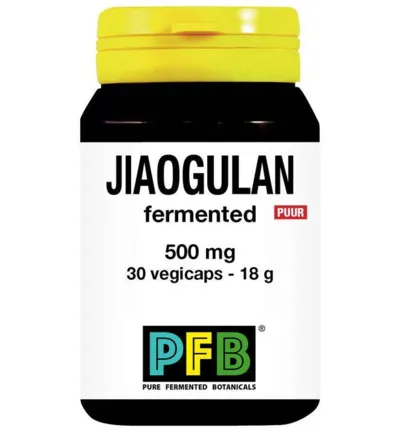 Snp Jiaogulan fermented 500 mg puur (30 vega capsules)