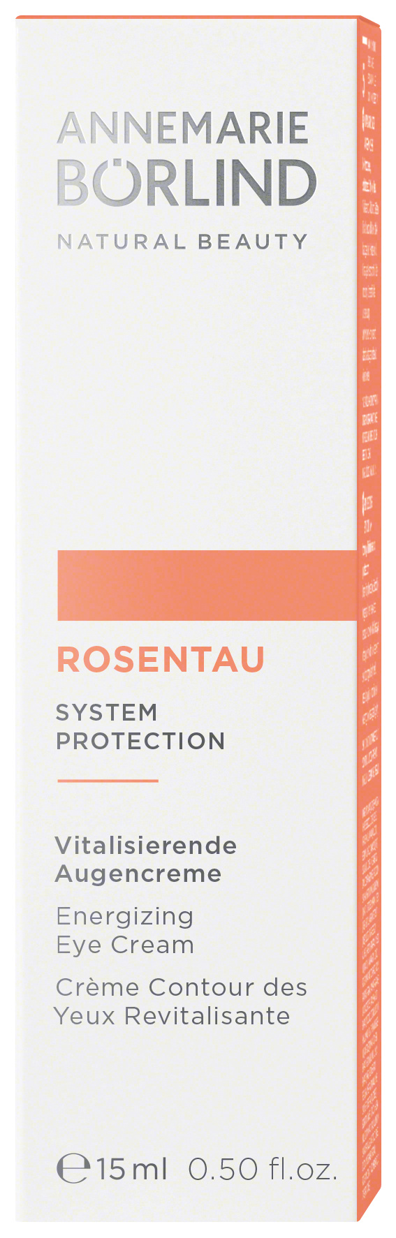 ANNEMARIE BÖRLIND Rose dew eye cream (15 ml)