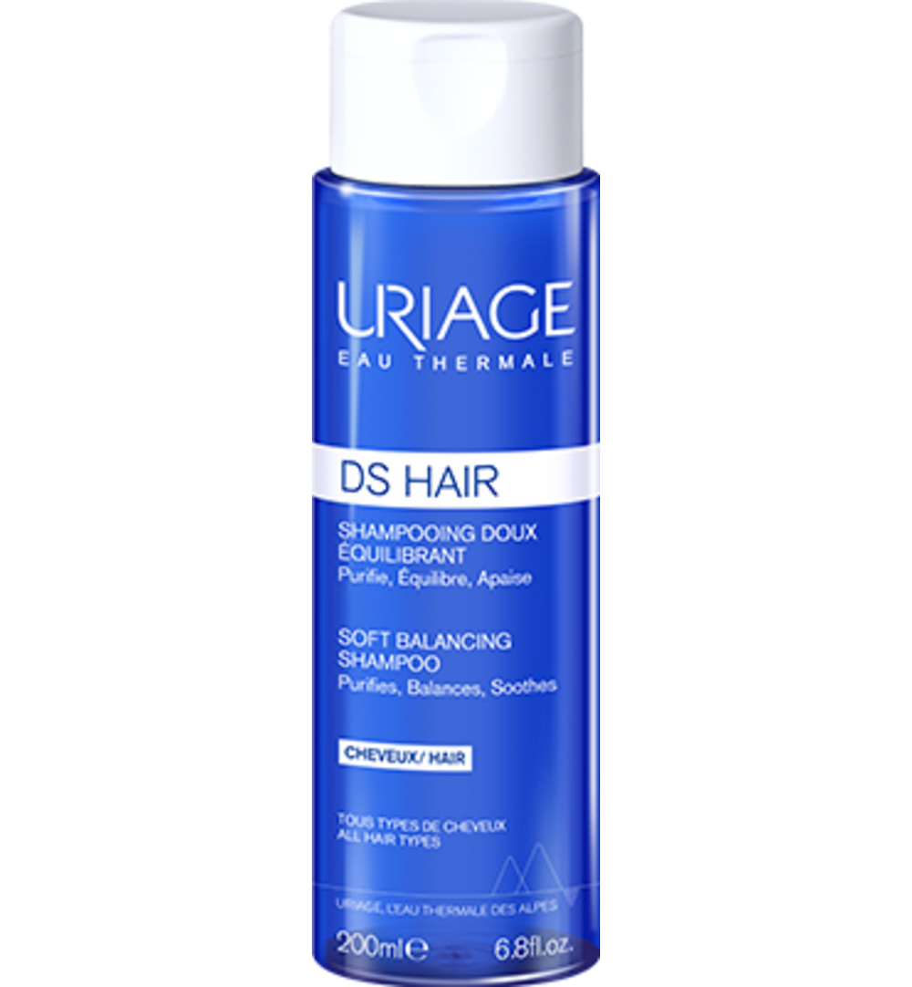 Uriage DS milde evenwichtsherstellende shampoo (200 ml)