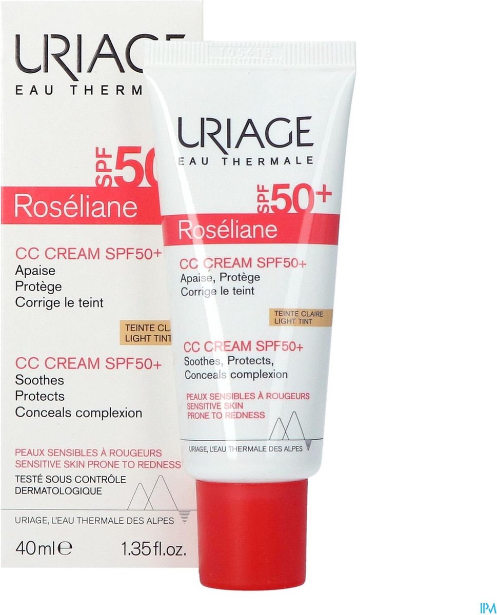Uriage Roseliane hydr & besch creme teint SPF50 (40 ml)
