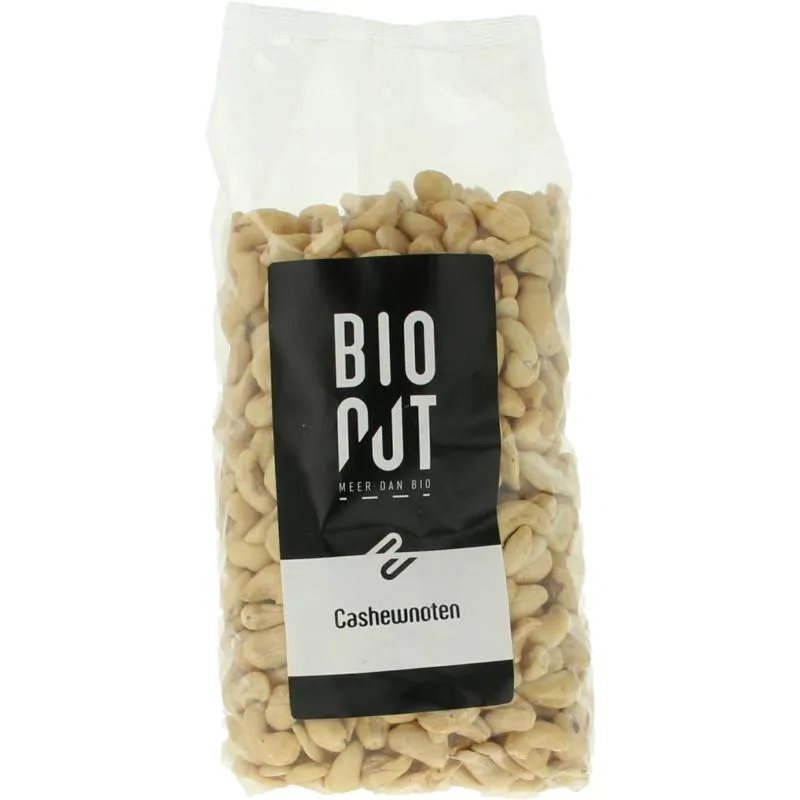 Bionut Cashewnoten Ongezouten Bio (1000 gr)