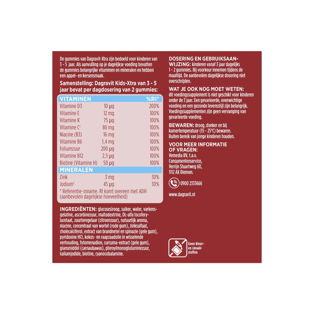Dagravit Kids Multi 3-5 Jaar Paw Patrol (120 gummies) - image 5