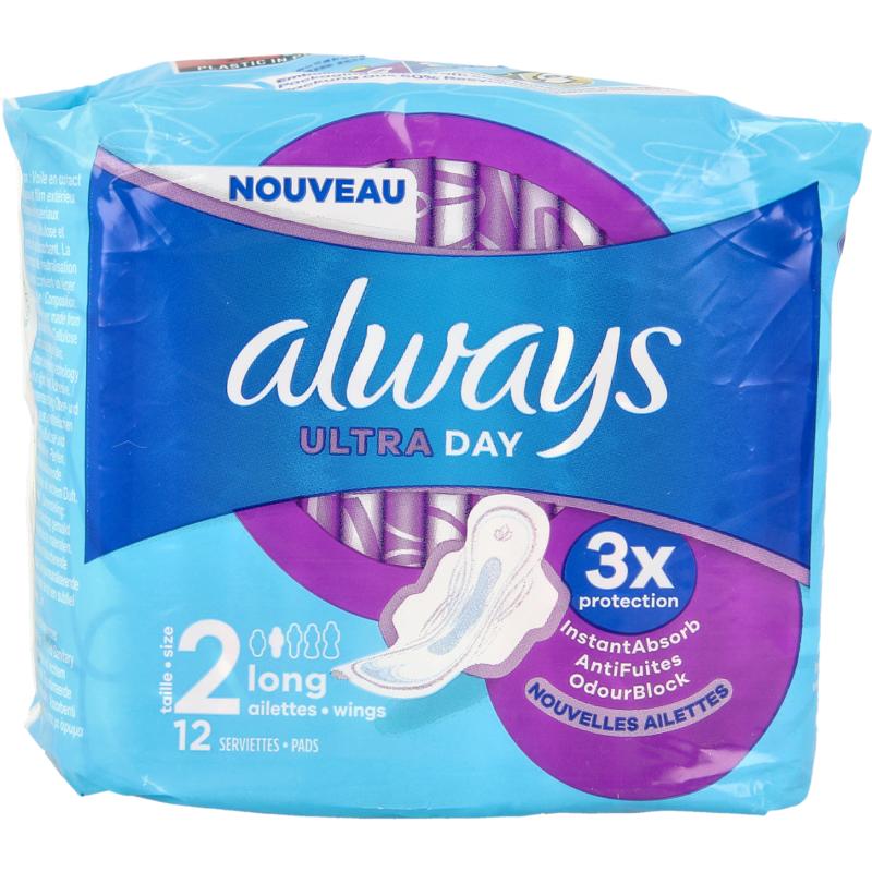 Always Maandverband ultra day long (12 stuks)