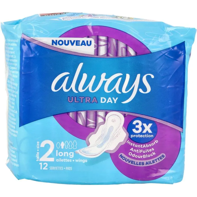 Always Maandverband ultra day long (12 stuks)