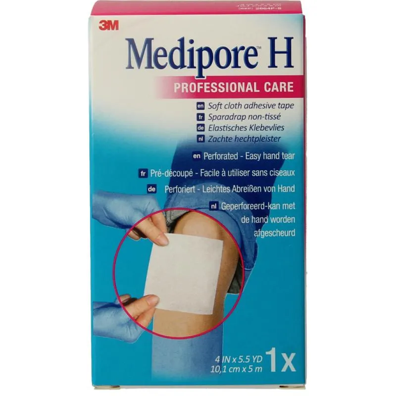 3M Medipore hechtpleister 10 cmx5m (1 stuk)