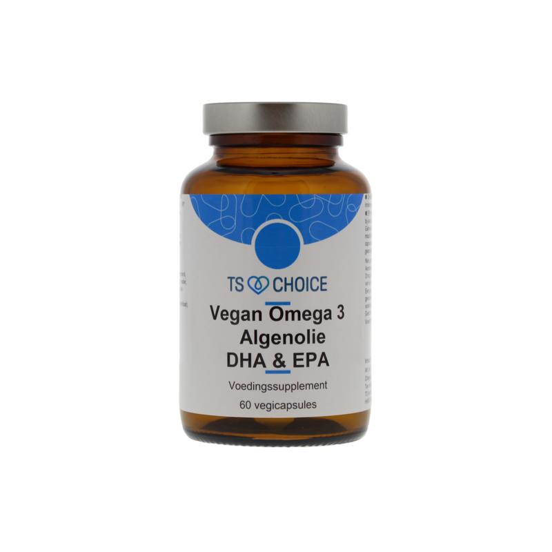 Ts Choice Vegan Omega 3 Algenolie Dha & Epa (60 vega capsules)