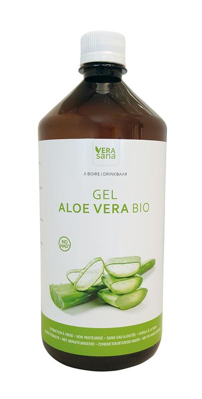 Vera Sana Aloe vera gel met pulp (1000 ml)
