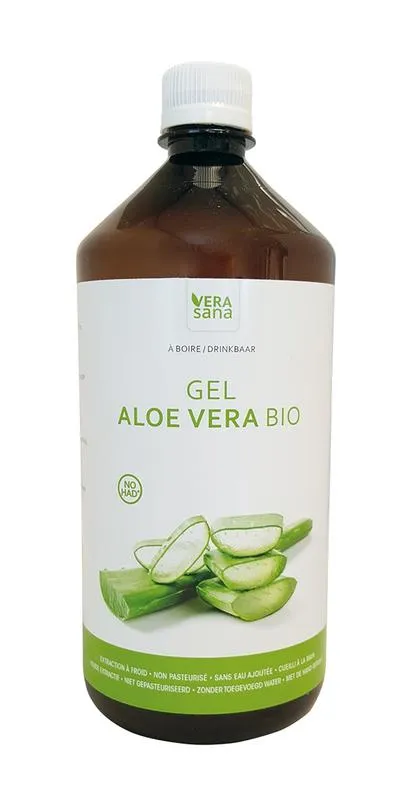 Vera Sana Aloe vera gel met pulp (1000 ml)