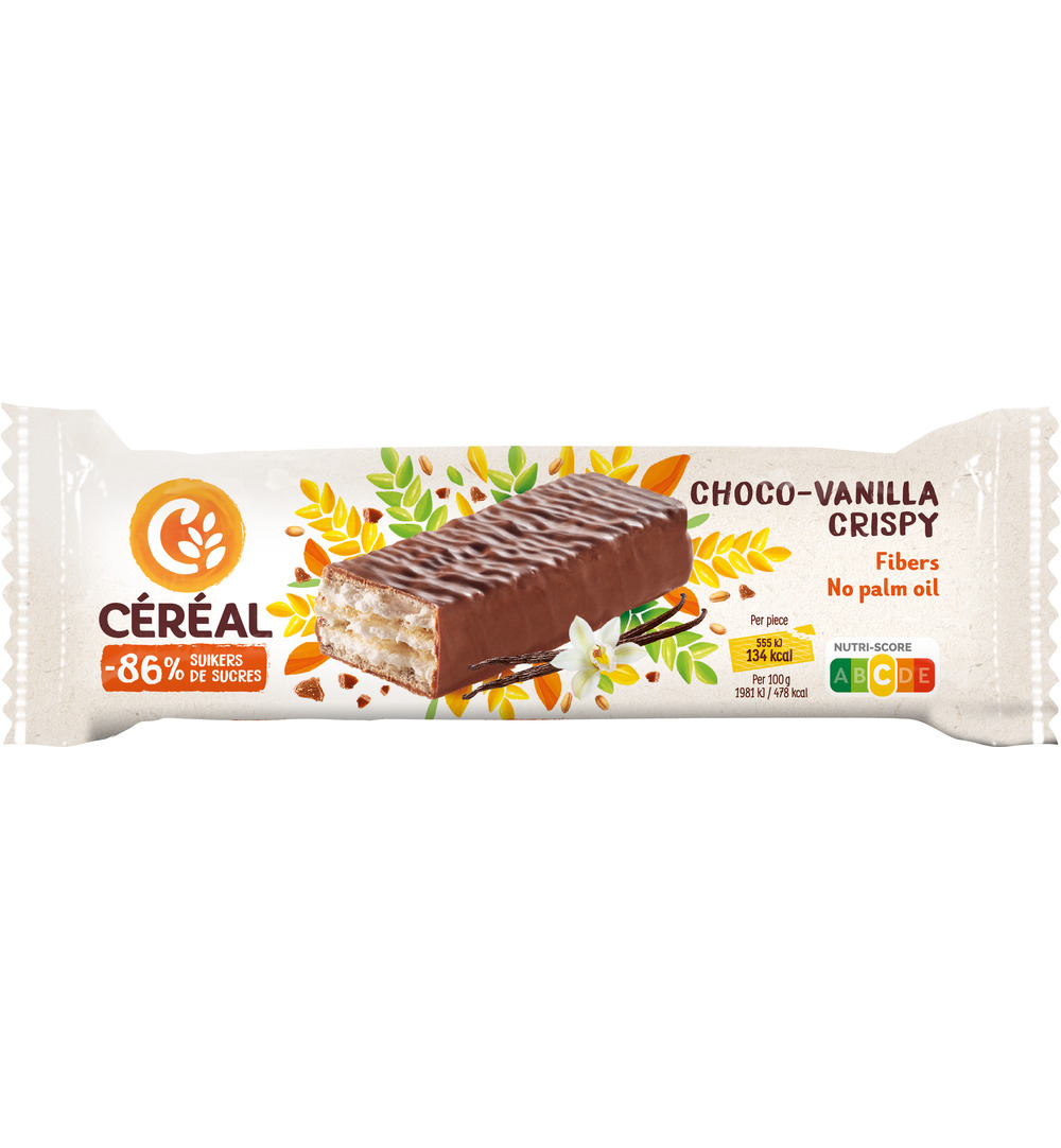 Céréal Choco Vanilla Crispy (1 Stuk)
