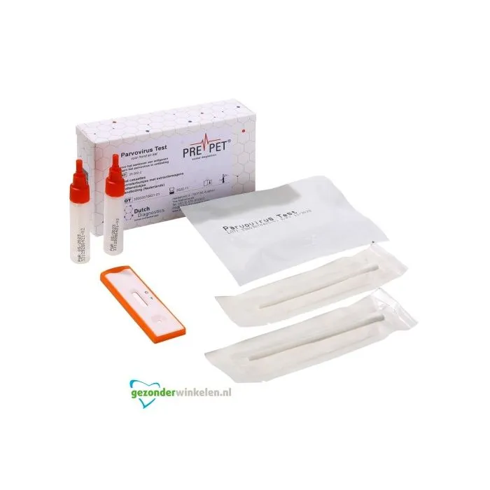 Testjezelf.Nu Parvo Virus Test Kat/Hond (2 stuks)