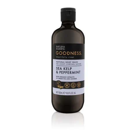 Baylis & Harding Body wash goodness sea kelp & peppermint (500 ml)
