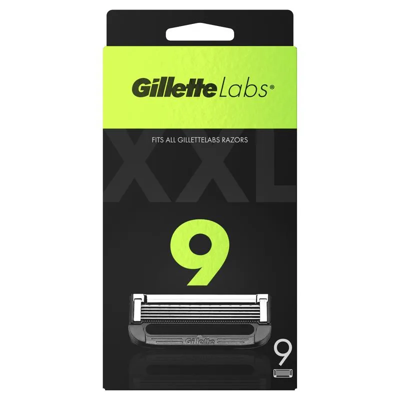 Gillette Labs navulmesjes (9 stuks)
