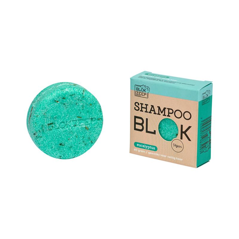 Blokzeep Shampoo bar eucalyptus (60 gr)