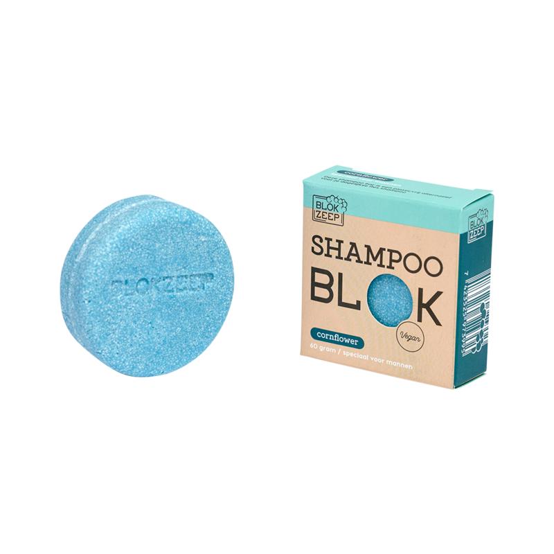 Blokzeep Shampoo bar cornflower (60 gr)