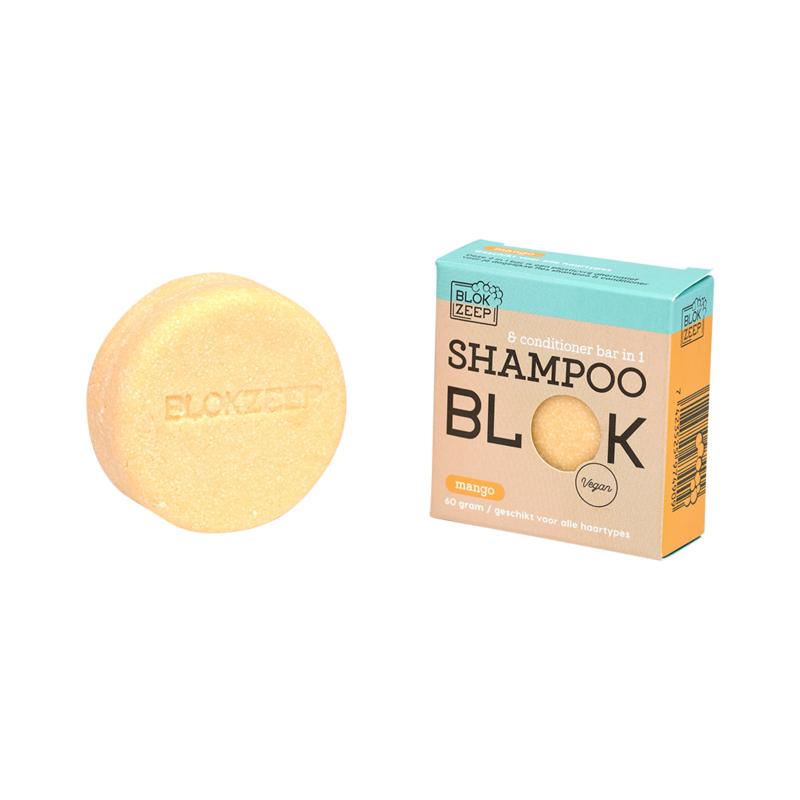 Blokzeep Shampoo & conditioner bar mang o (60 gr)