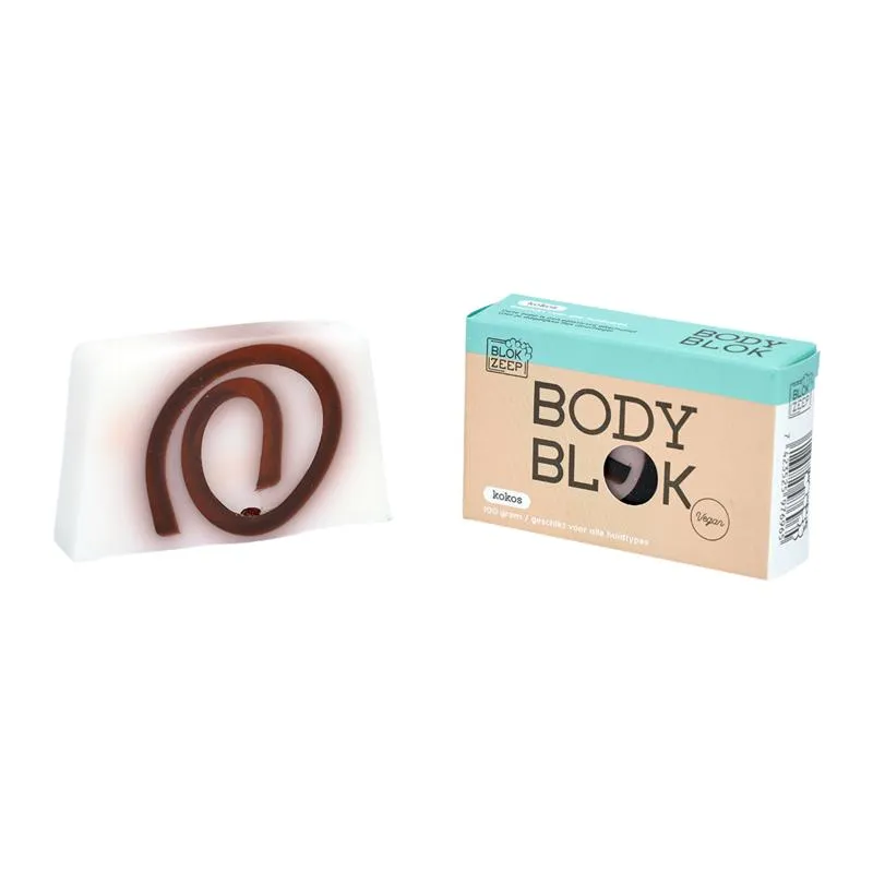 Blokzeep Body bar kokos (100 gr)