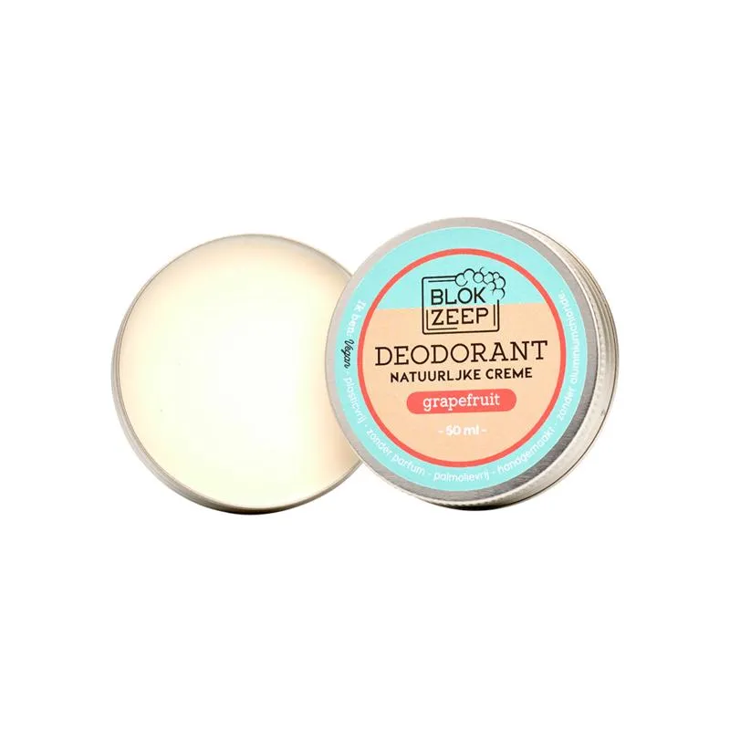 Blokzeep Deodorant cremegrapefruit (50 ml)