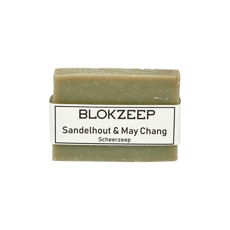 Blokzeep Shaving bar sandelhout & May C hang (100 gr)