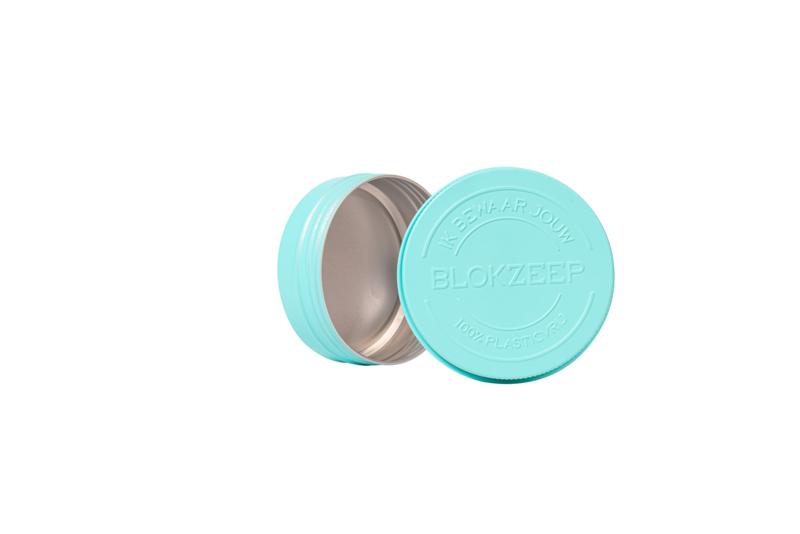 Blokzeep Blikje rond shampoo & conditio ner bar (1 stuk)