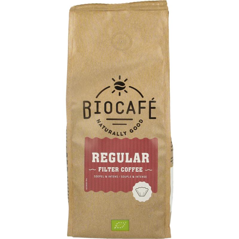 Biocafé Filterkoffie regular bio (250 gr)